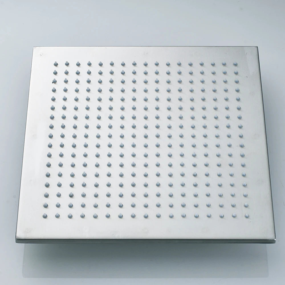 Rozin Brass LED Rainfall Shower Head With Wall Mount Design
