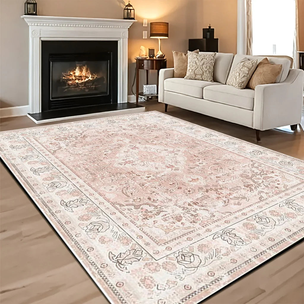 Velvet Carpet with Easy Modern Style, Home Decoration, Suitable for Living Room, Bedroom, Outdoor, Office, Floor Decoration And Beautification, Slip-Resistant And Wear-Resistant, Skin-Friendly And Soft, Eas