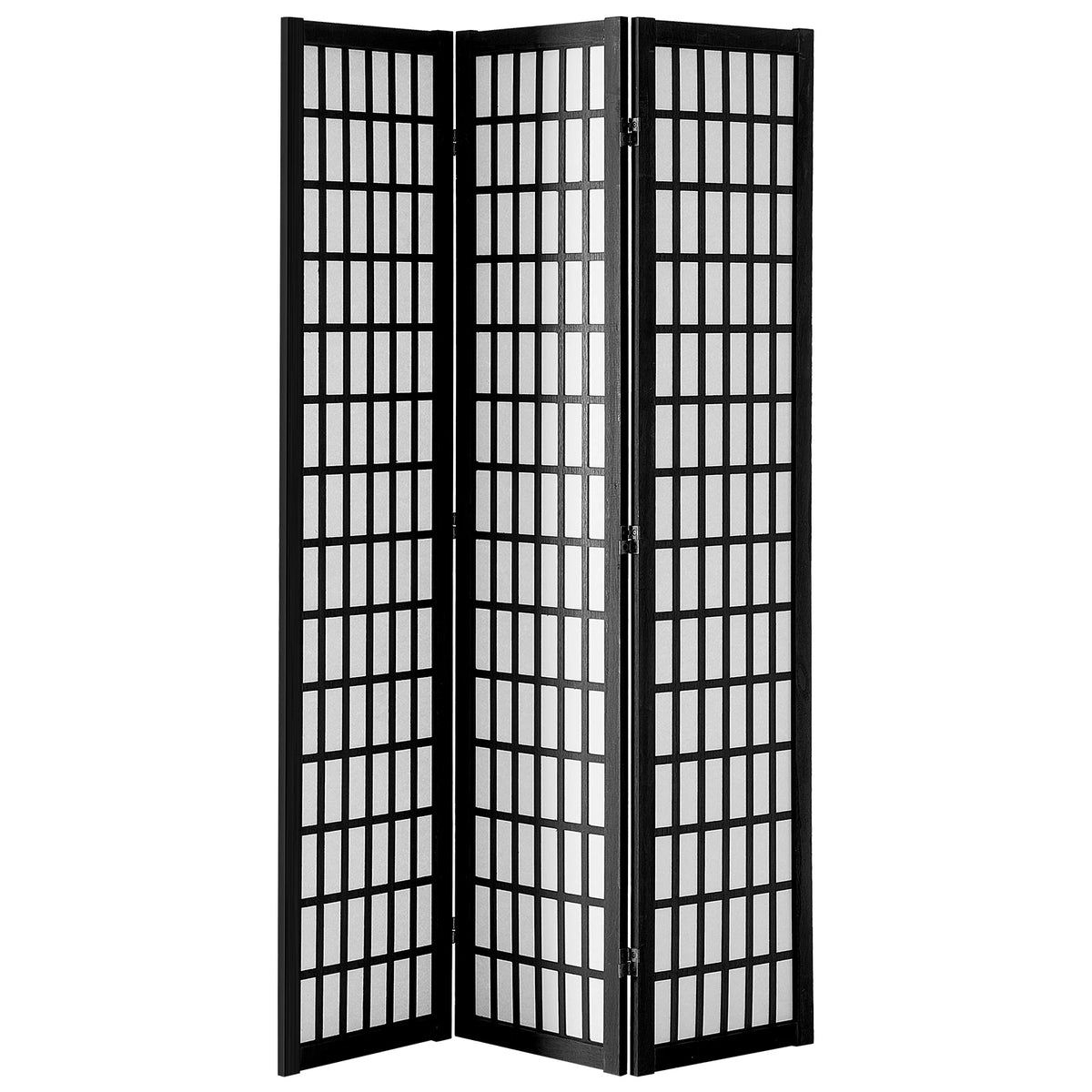 SucceBuy Wooden Folding Privacy Screen Room Divider for Home Office
