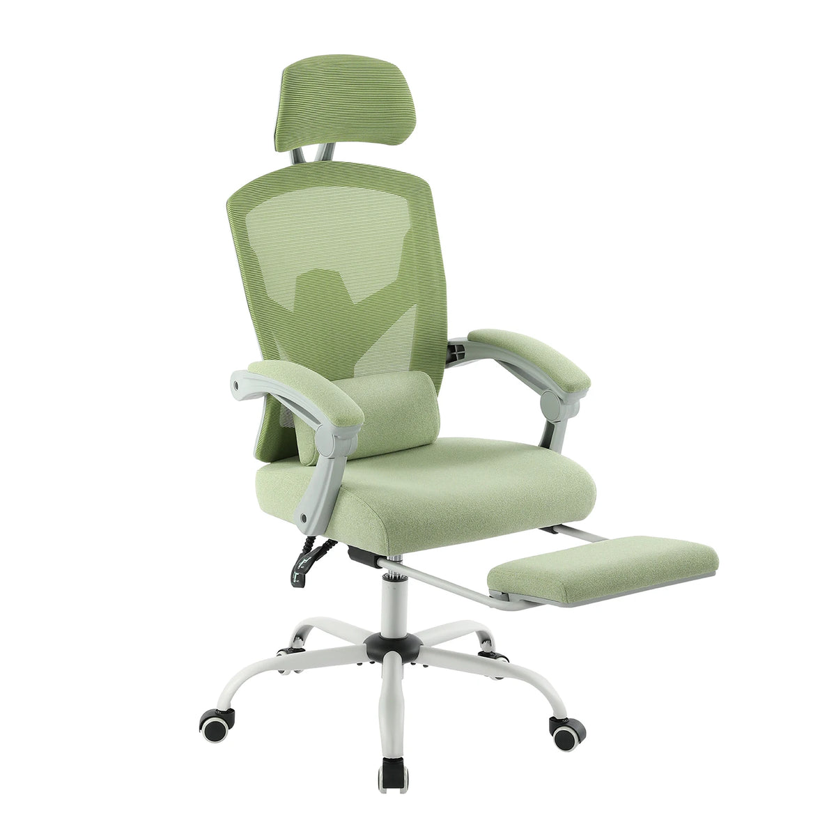 JHK Ergonomic Mesh Reclining Swivel Gaming Chair With Lumbar Support