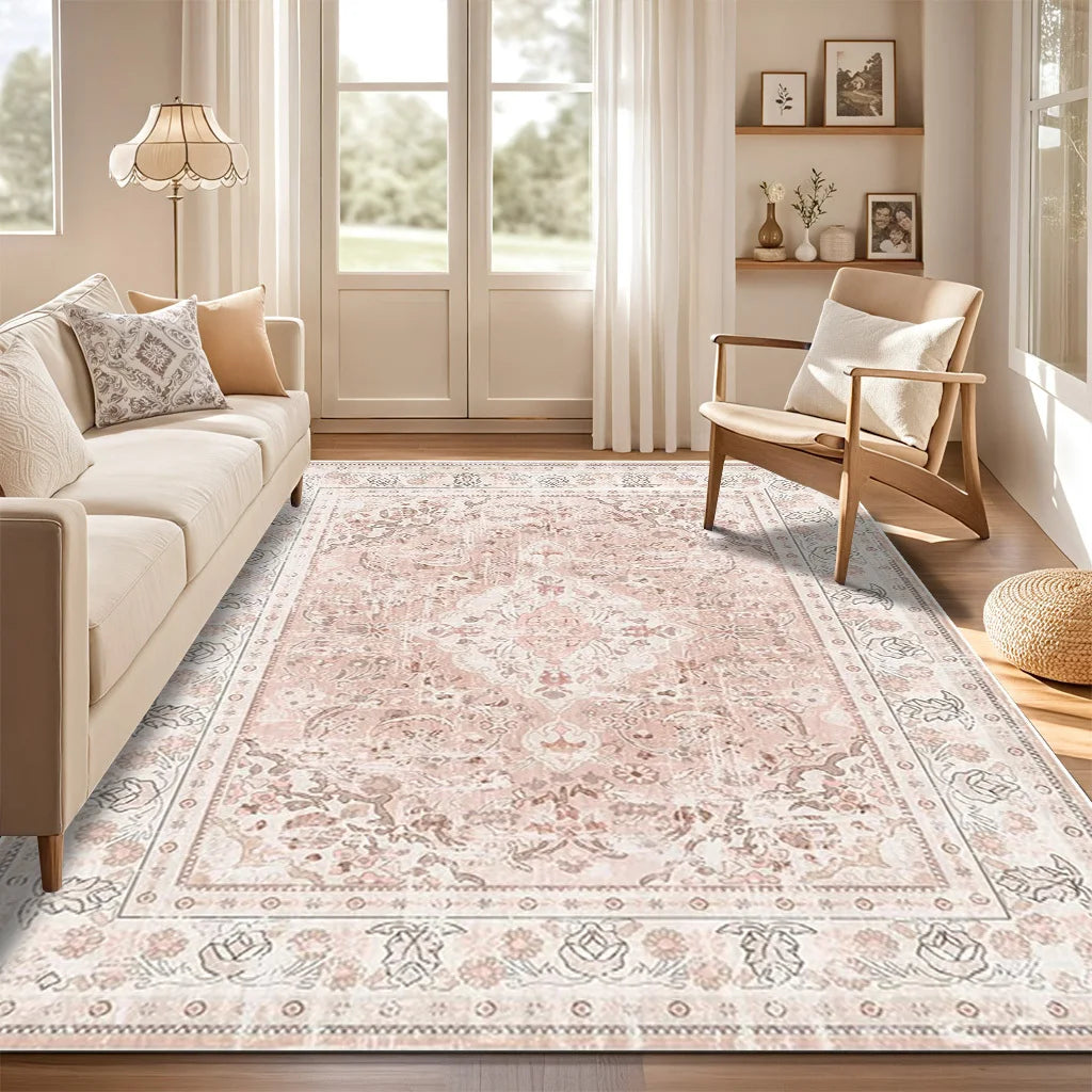 Velvet Carpet with Easy Modern Style, Home Decoration, Suitable for Living Room, Bedroom, Outdoor, Office, Floor Decoration And Beautification, Slip-Resistant And Wear-Resistant, Skin-Friendly And Soft, Eas