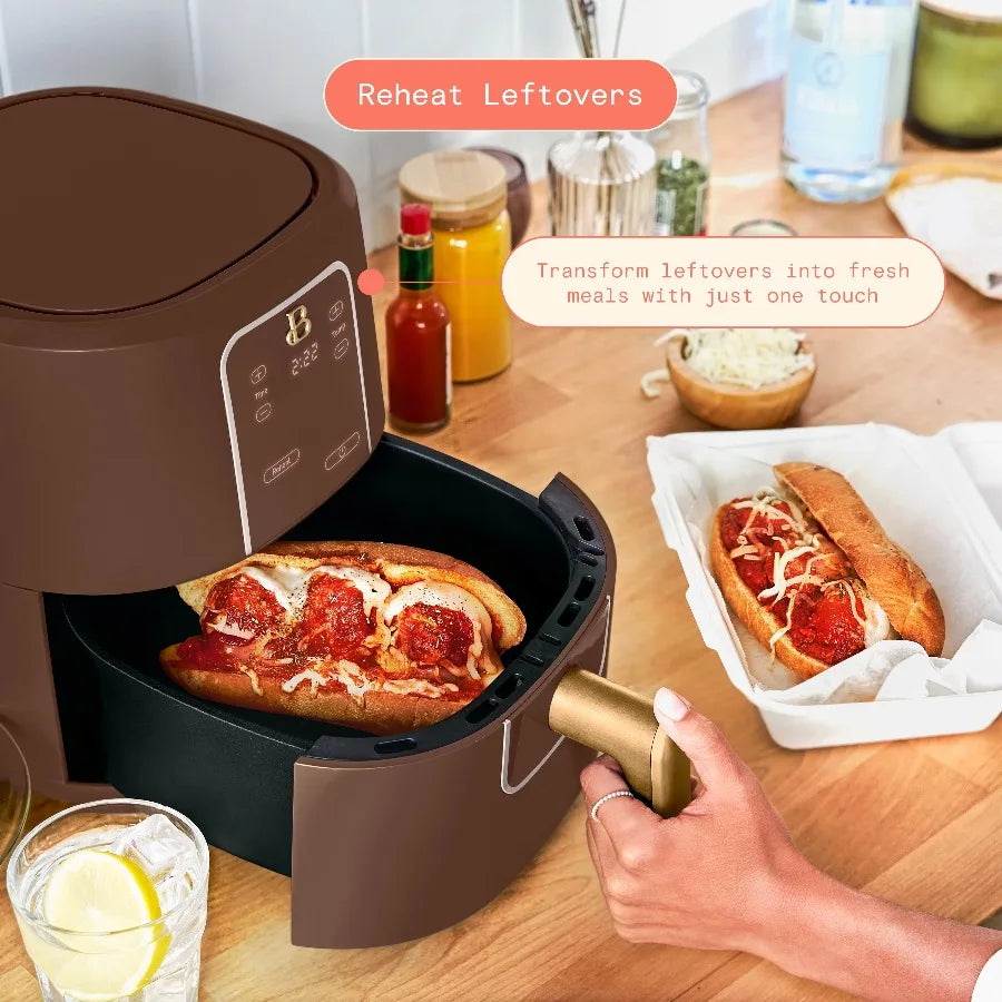 Beautiful by Drew Barrymore Digital Air Fryer with TurboCrisp Technology
