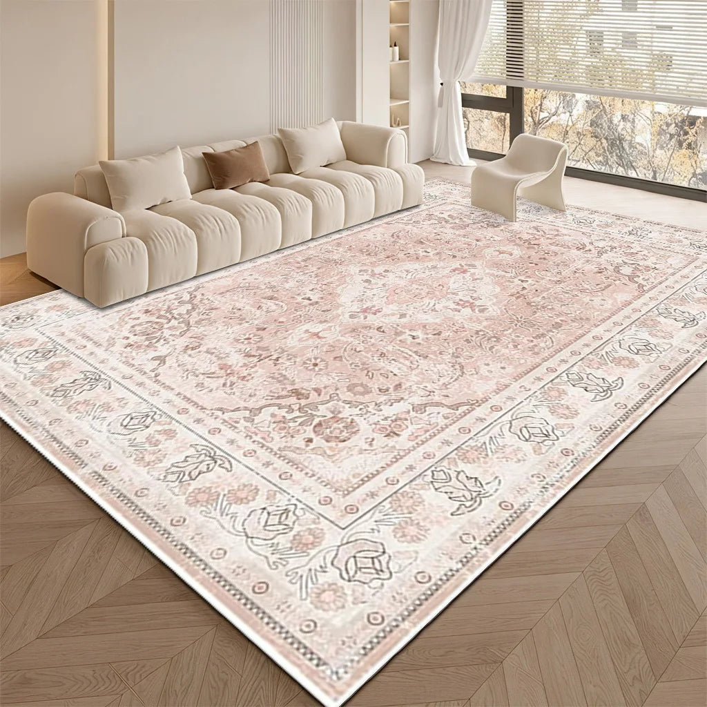Velvet Carpet with Easy Modern Style, Home Decoration, Suitable for Living Room, Bedroom, Outdoor, Office, Floor Decoration And Beautification, Slip-Resistant And Wear-Resistant, Skin-Friendly And Soft, Eas