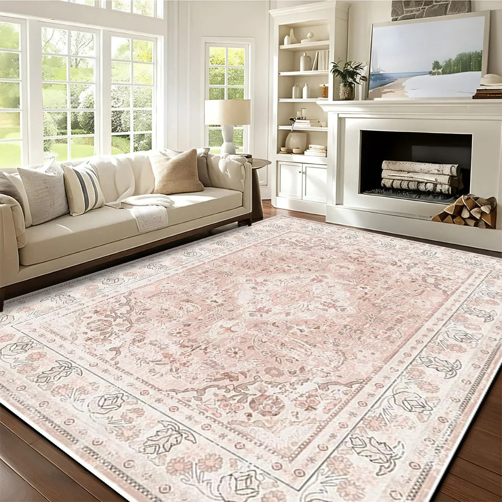 Velvet Carpet with Easy Modern Style, Home Decoration, Suitable for Living Room, Bedroom, Outdoor, Office, Floor Decoration And Beautification, Slip-Resistant And Wear-Resistant, Skin-Friendly And Soft, Eas