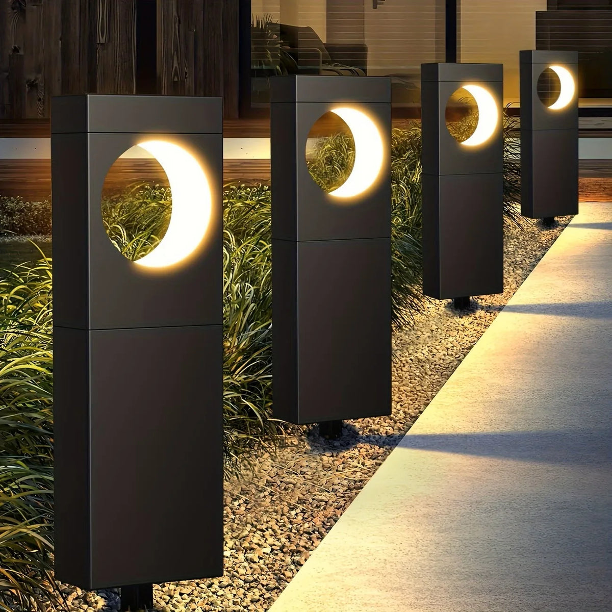 Solar Pathway Lights Outdoor Waterproof LED Garden Lighting for Yards and Patios