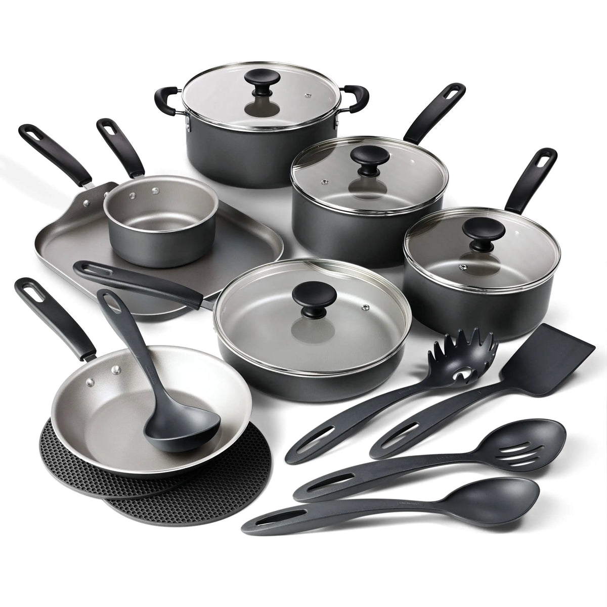 Tramontina Primaware Nonstick Aluminum Cookware Set For Everyday Cooking