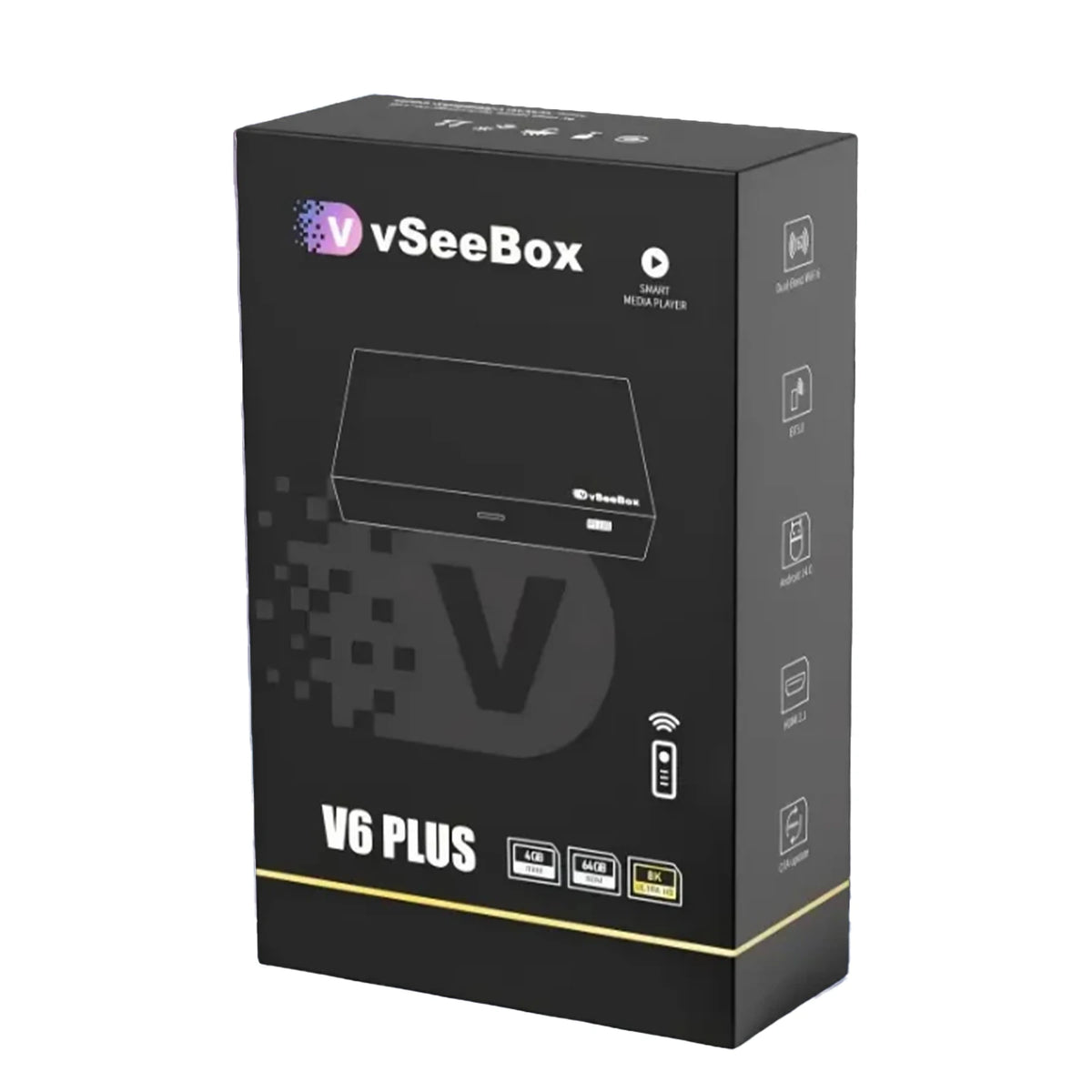 vSeeBox Android TV Streaming Box With Voice Control