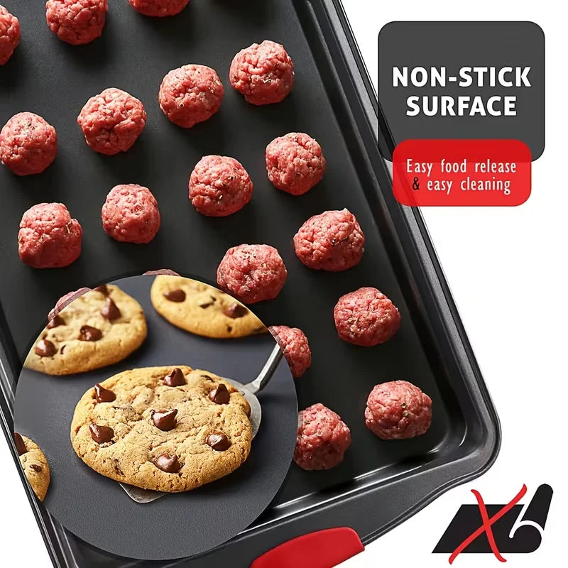 Nonstick Carbon Steel Baking Dish Set for Cookies and Pastries