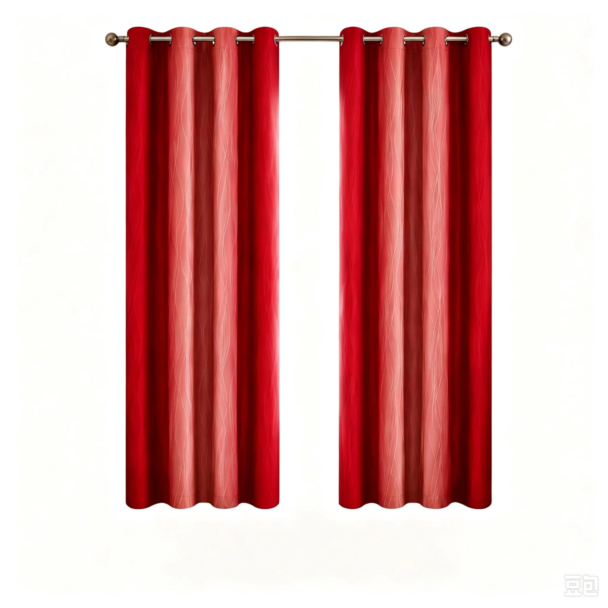 Thermal Insulated Blackout Grommet Window Curtains for Bedroom Privacy