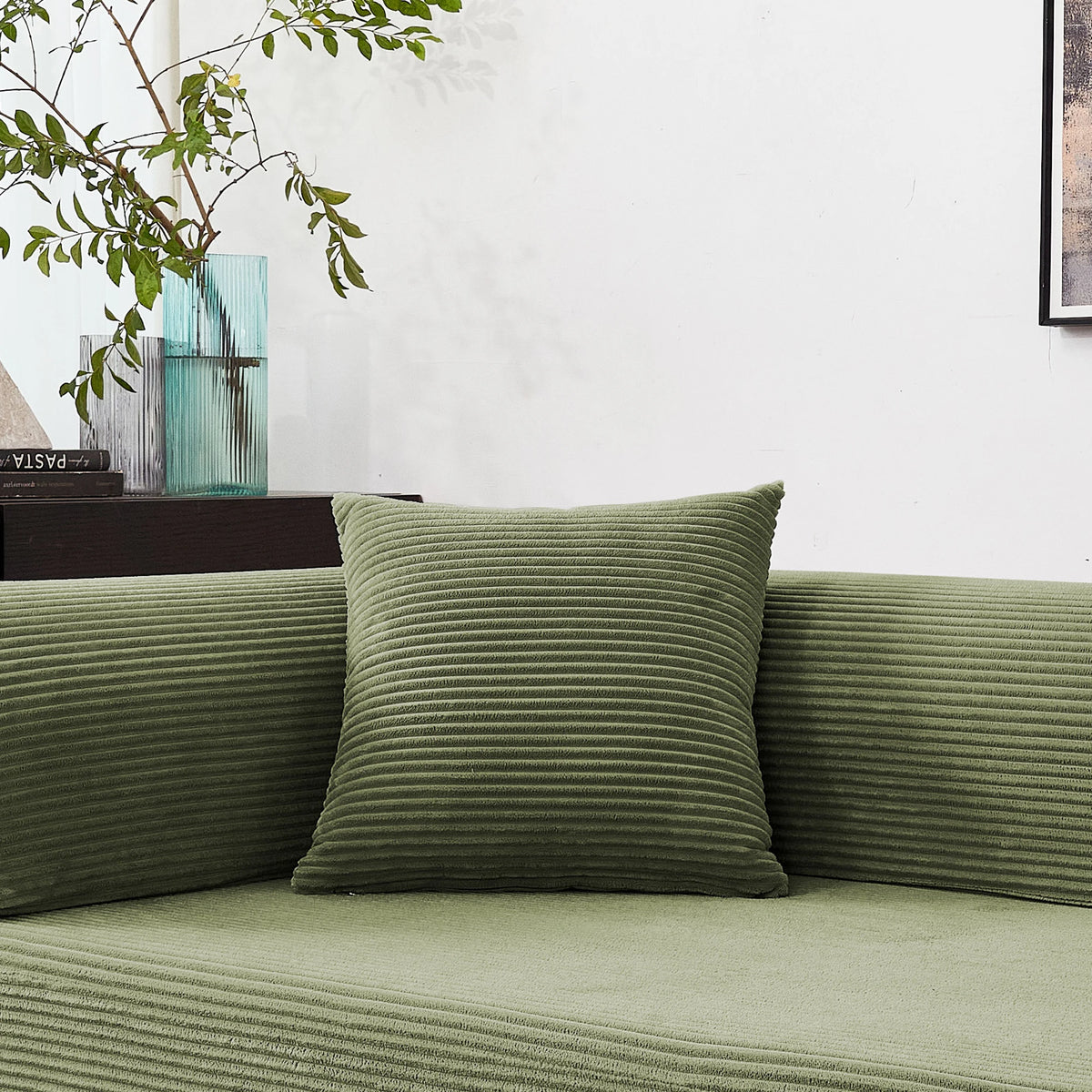 Foldable Convertible Futon Sleeper Sofa Bed With L Shaped Armrests