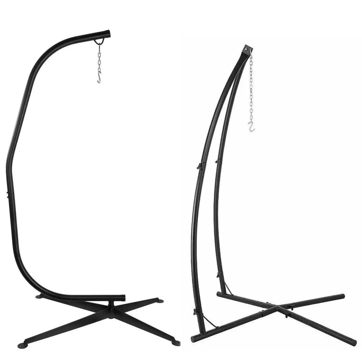 Homfa Heavy Duty Hanging Chair Hammock Stand for Outdoor Use