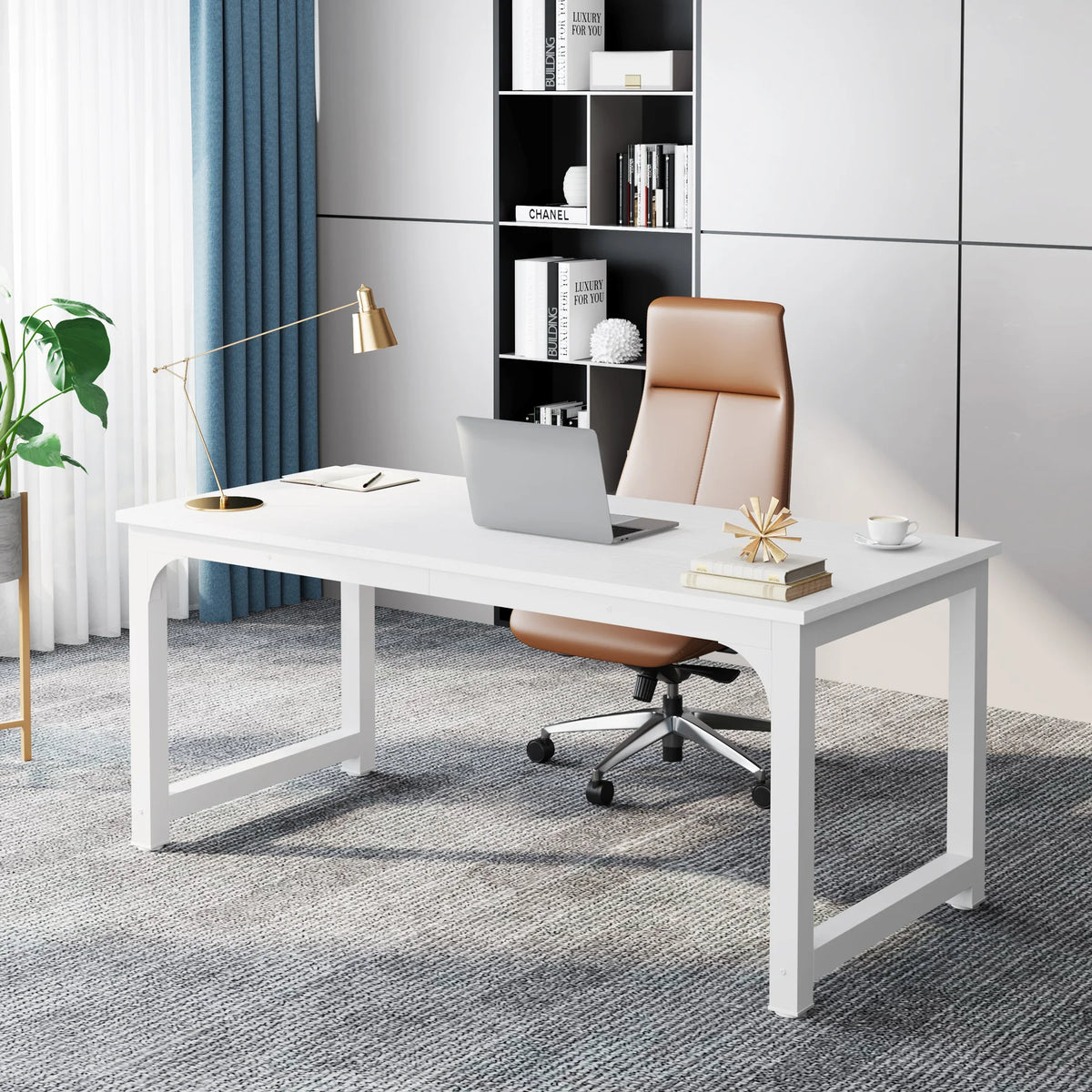 Tribesigns Computer Desk for Home Office Study and Writing