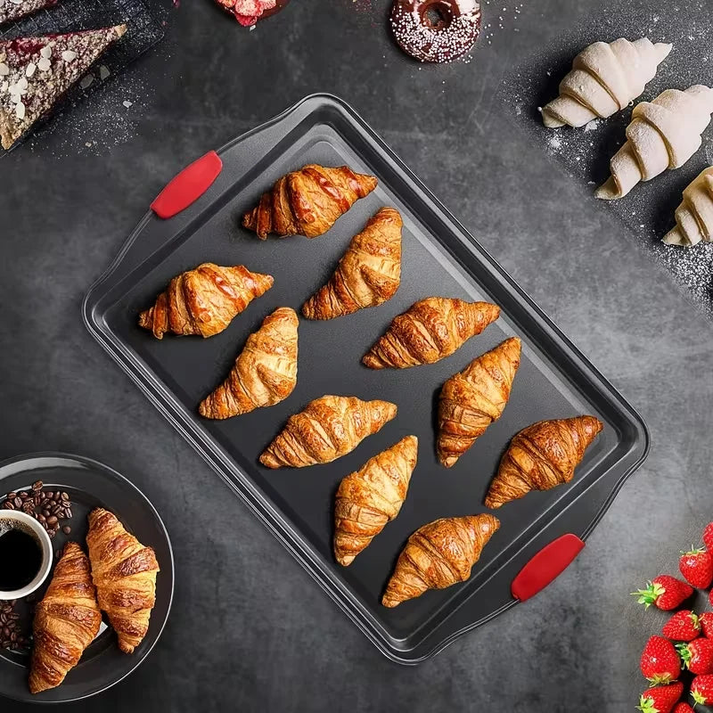Nonstick Carbon Steel Baking Dish Set for Cookies and Pastries