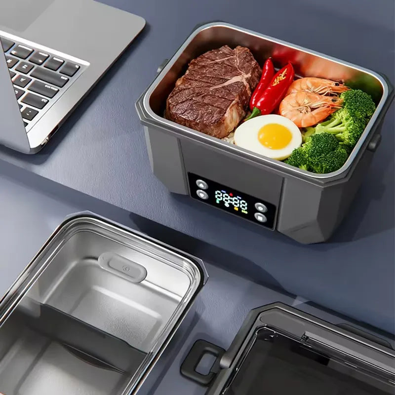 USB Rechargeable Lunch Box Food Warmer for Office and Travel