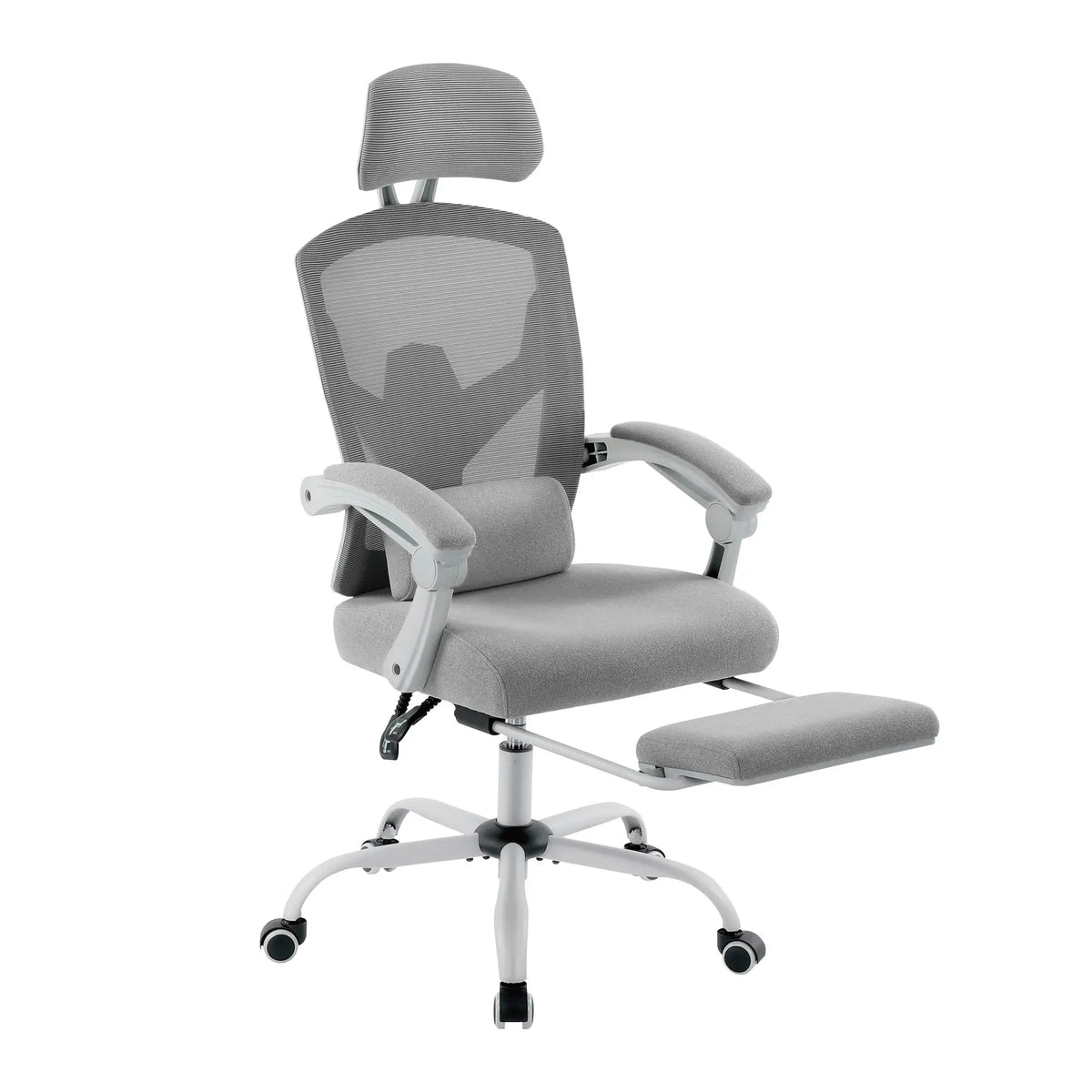 JHK Ergonomic Reclining Mesh Rocking Gaming Chair With Lumbar Support