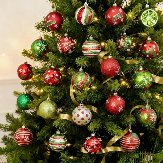 Garvee Shatterproof Christmas Ornaments for Festive Tree and Holiday Decor