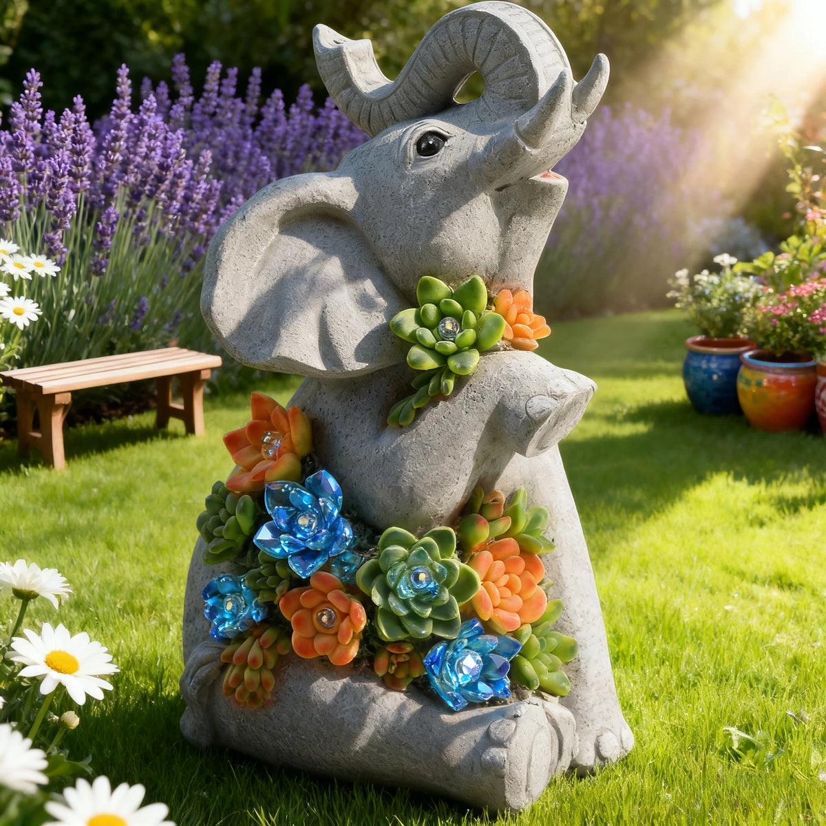 Solar Garden Turtle Statue Light For Outdoor Lawn Decor and Courtyards