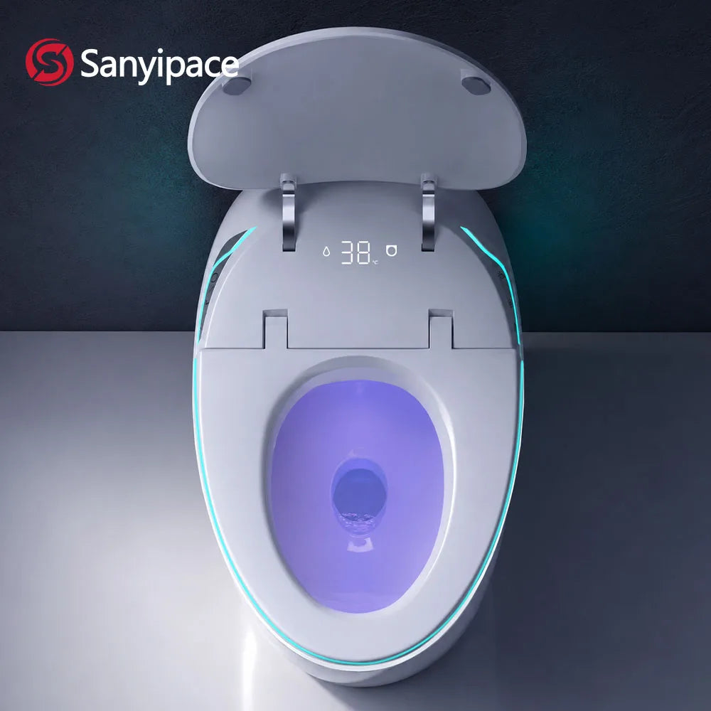 Sanyipace Smart Bidet Toilet Seat With Heat And Auto Flush