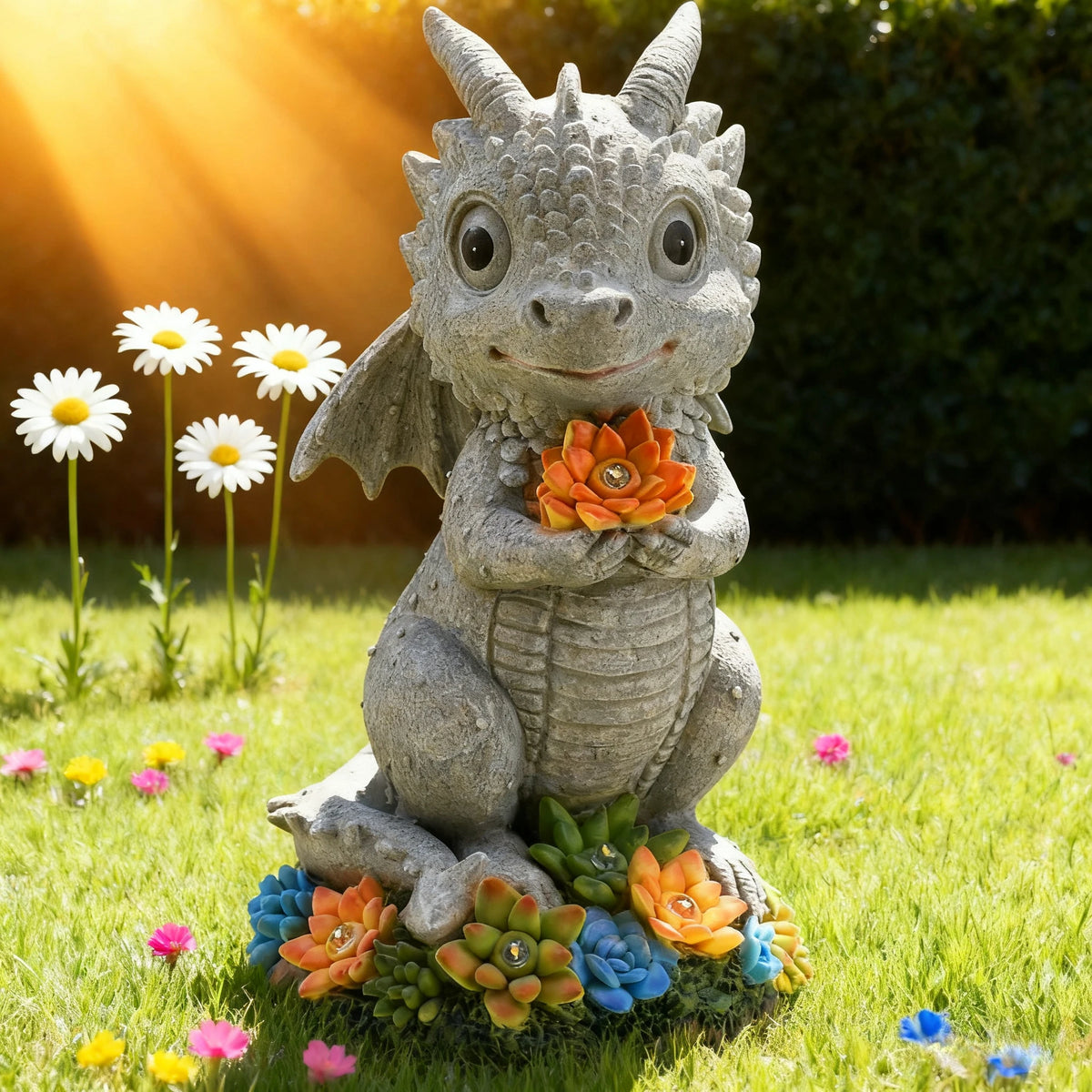 Solar Garden Turtle Statue Light For Outdoor Lawn Decor and Courtyards