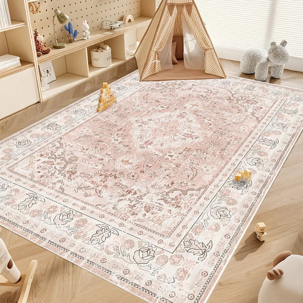 Velvet Carpet with Easy Modern Style, Home Decoration, Suitable for Living Room, Bedroom, Outdoor, Office, Floor Decoration And Beautification, Slip-Resistant And Wear-Resistant, Skin-Friendly And Soft, Eas