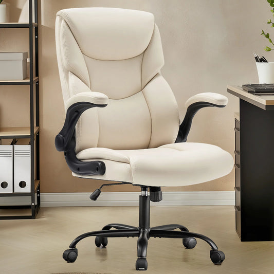 MCQ Ergonomic Gaming Office Chair with Flip Up Armrests