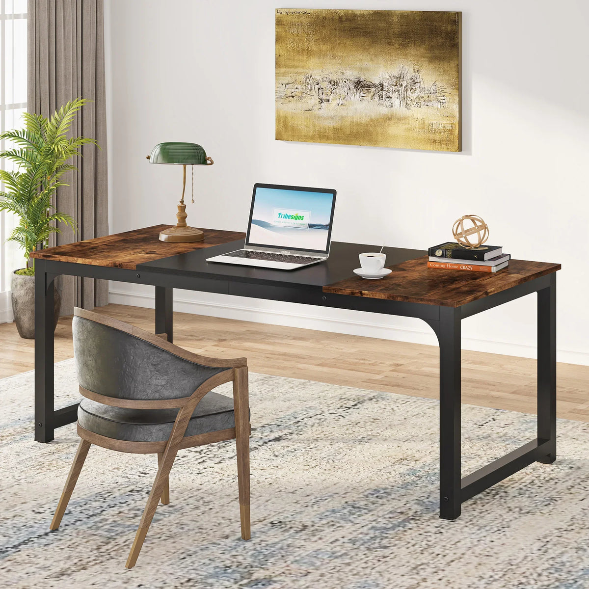 Tribesigns Computer Desk for Home Office Study and Writing