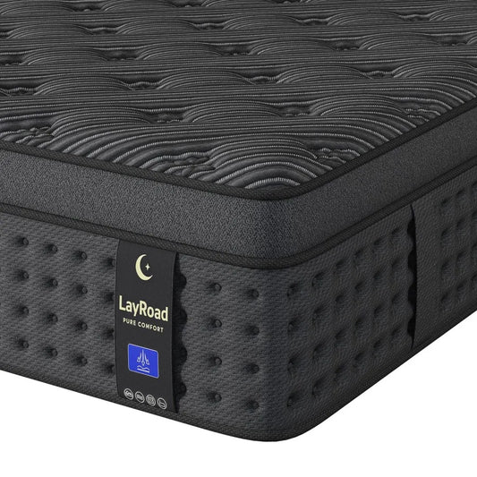 Memory Foam Hybrid Mattress With Pocket Springs Medium Firm Support