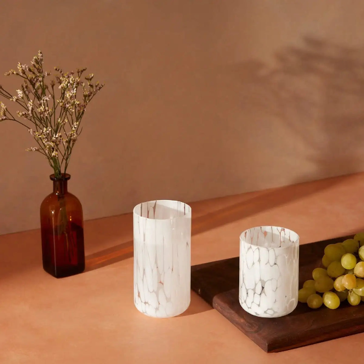 Thyme And Table Tortoise Drinking Glasses Set Of Four